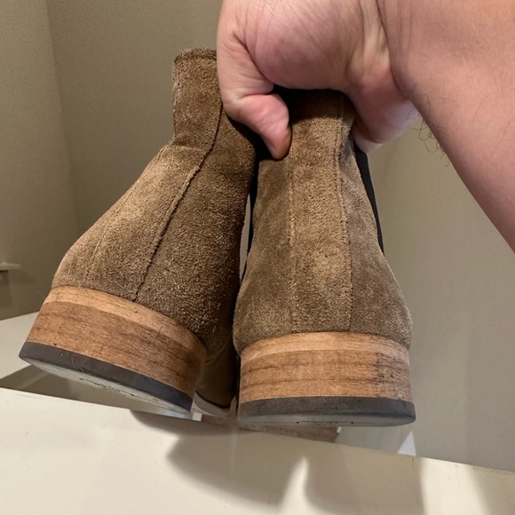 SHOE THE BEAR - Dev Chelsea Boot, Men’s Size 12, Tan Suede - Picture 9 of 15